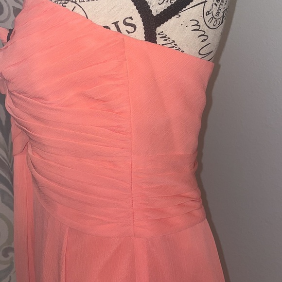 David’s Bridal Coral Reef Dress Sz 10 - Picture 5 of 10